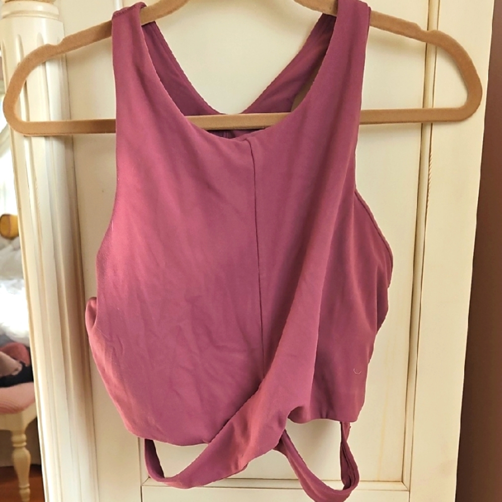 Athleta Mauve  Bra Top, XL, NWOT
